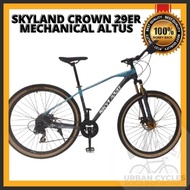 [URBAN CYCLES] Mountain Bikes SKYLAND CROWN 29ER MECHANICAL ALTUS