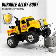 Diecast Mini alloy RC Car model 1/64 Scale truck toy Realistic LED Lights 3 Speed Cruise App Program