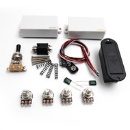 For EMG Active Pickup Electric Guitar Pickups Humbucker 9V Battery Power Supply White Guitar Accesso