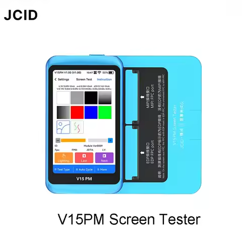 JC JCID V15PM Screen Tester for IP and Android MIPI&EDP Compatible for X to 15Promax Screen Funciton