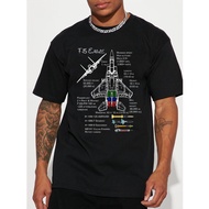 100% DesignCross-Border Foreign Trade Men's Clothing Popular Top Cotton T-shirt Short Sleeve 2D Prin