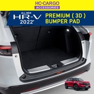 HC CARGO Honda Hrv H-RV 2022 Rear Bumper Protector 4D With Emblem &amp; Double Tape