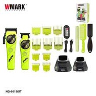 WMARK Professional Hair Clipper Set, ปัตตาเลี่ยนไร้สาย, ชุดปัตตาเลี่ยนไฟฟ้า, ปัตตาเลี่ยนแบบชาร์จไฟได