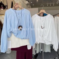 C53- Vintage Lady's Shrug Shirt - Wholesale Chip Shop