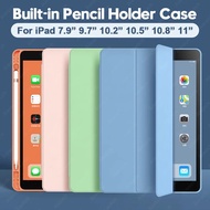 ACE iPad Pro 12.9 2019-2021 Case Cover iPad Case Magnetic Smart Flip Casing With Pen Holder Multiple Color