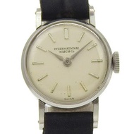 國際手錶公司IWC手錶，不銹鋼，手動上鍊，模擬顯示，銀色錶盤，女士款 [二手]