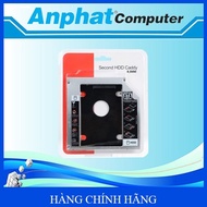 Hard Drive Caddy Bay 12.7/9.5mm (Attach Hard Drive to Replace Laptop Optical Drive) -