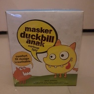 masker duckbill anak onemed 1 box isi 25pcs motif cartoon/monster