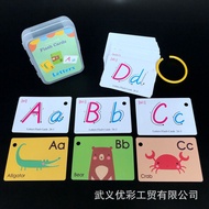 Children's 26 Alphabet Flash Card Learning ABC
