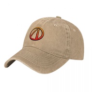 Borderlands logo Adult Washed Cowboy Hat 100% Cotton Curved Brim Sun Hat Simple Casual All-Match Neu