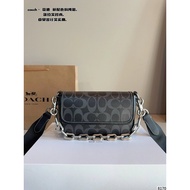 26.1.14 Updated COACH | Black Samurai Charter 18 Series, Shoulder Messenger Bag