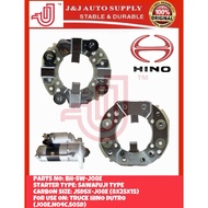 BH-SW-J08E BRAND J&J STARTER CARBON HOLDER 24V (SAWAFUJI TYPE) (JSDSX-J08E 8x25x15) FOR USE ON: TRUC