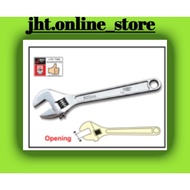 Jetech Tool Chrome Plated Adjustable Wrench (AW-150- AW-300)