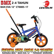 Sepeda Anak Laki-Laki Centrum Ct8805-17 Rainbow Bmx 2-4 Tahun 12 Inci