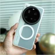 [Thời trang] Ốp Xiaomi 15 Ultra 14Ultra Mi 15 Vỏ nam châm cảm giác da mờ mới cho Xiaomi 15 siêu chốn