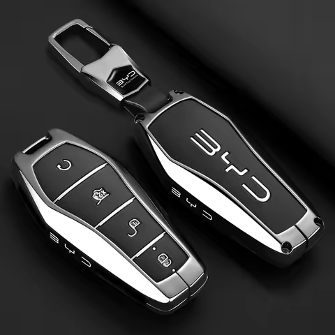 Key Fob Case For BYD Song Pro Dolphin Mini Song Plus Yuan Zinc Alloy Full Cover Anti Scratch King At