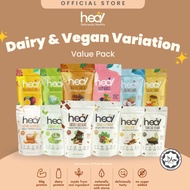 Fast ShippingHeal Protein Shake Powder Pack Whey Protein/Pea Protein/Plant Based Vegan Protein Shake