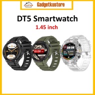 DT5 Sport Smart Watch 1.45inch Always on Display Men Bluetooth Call HD Screen Heart Rate Smartwatch 