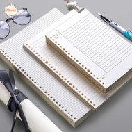 AHOUR Loose Leaf Notebook Cornell Line A4 A5 B5 Office School Supplies Grid Paper Stationery Refill Spiral Binder Diary Notepad