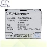 CameronSino Battery for ZTE Valet / VIP Droid / Vip Droid 2 II / Z665 Battery PHO-ZTN760SL