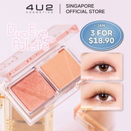 [4U2] 🇸🇬 For You Too Eyeshadow (Duo Eye Shadow | Matte | Shimmer | Glitter)