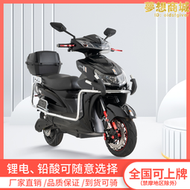 新款大黃蜂電動車60v高速爬坡電動機車電動車72v鋰電外送長跑王