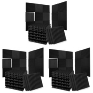 156Pack Acoustic Foam Panels 1 X 12 X 12 Inches Sound Proof Foam Panels for WallsSoundproof Wall Pan