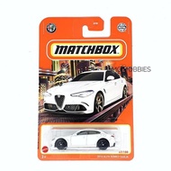 Y 2021 - 2016 ALFA ROMEO GIULIA MATCHBOX DIECAST CAR MATTEL MINIATURE