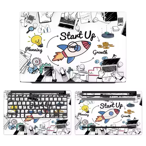 Laptop Skin for DELL XPS 14-9440 13-9320 9310 9315 Vinyl Stickers for DELL XPS 9710 9720 9730/ 9500 
