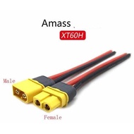 15Cm XT60H XT60 Connector Cable with 12AWG Male Female silicone cable for RC Car drone Airplane
