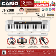 Local warranty Casio CT-S200 61 keys Casiotone keyboard White package 4 types (CT200 Ct S200 CTS 200