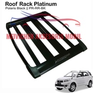 ROOF RACK RAK BAGASI ATAS MOBIL PLATINUM RUSH OLD LAMA HITAM