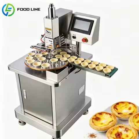 Tart Shell Forming Machine Egg Tart Shell Machine Automatic Pastry Making Equipment Customized