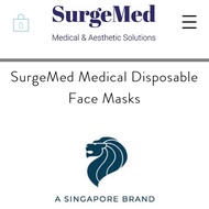CE/FDA Approved  SURGMED 3ply Surgical Face Mask