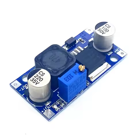 LM2596s DC-DC Step-down Module - LM2596 Voltage Regulator, 3A, 24V/12V/5V/3V Adjustable