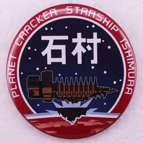 Dead Space Planet Cracker Starship Ishimura Pinback Button Pin Tinplate Badge Game Lover Gift Jewelr