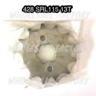 YAMAHA SRL115 FRONT SPROCKET 13T/15T SPROCKET DEPAN