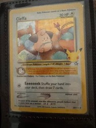 Pokemon 美版 25周年 25th Anniversary PTCG 寵物小精靈 寶可夢卡 PROMO Pokemon Celebrations Cleffa 皮皮