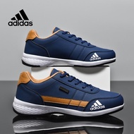 【San Zu】 Ready Stock Plus Size 38-48  Men's Sports Shoes Kasut Badminton Kasut Sukan Outdoor Shoes Breathable Leather Shoes