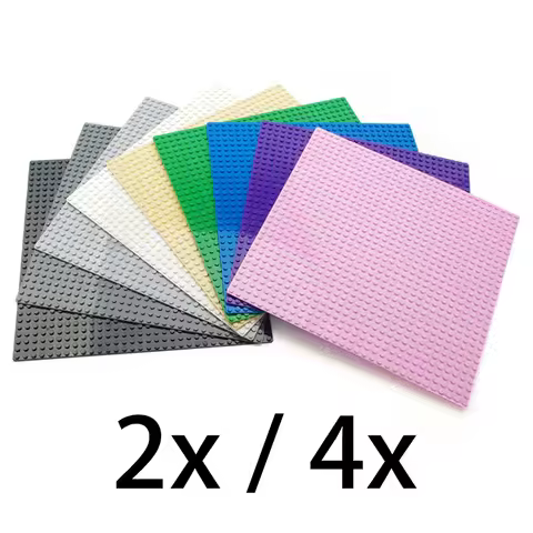 2pcs / 4pcs Bricks 32x32 DIY Building Blocks Baseplate Figures Educational Creative Size Compatible 