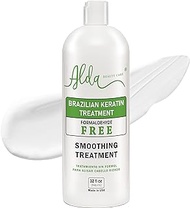 Alda Beauty Care Brazilian Keratin Hair Smoothing Treatment – Blowout Straightening System – Formaldehyde Free (32 fl oz)