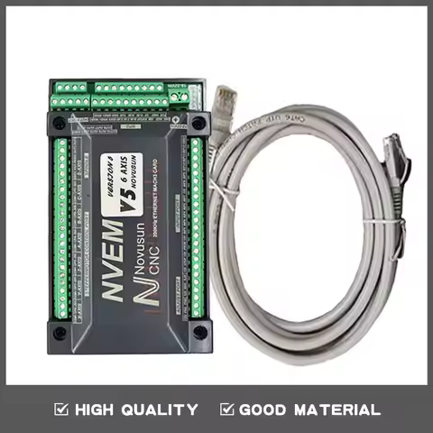 Nvem Cnc Motion Controller 300khz Nvemv5 Upgrade 3 Axis 4 Axis 5 Axis 6 Axis Mach3 Control Card Ethe