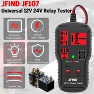 【Local Stock】JFind JF107 12V 24V Car Relay Tester Automotive Battery Tester Relay Check Relay Diagno