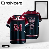 （Customizable Names Numbers）EvoNova 2025 NFL Jersey Men Jersey Ootd Tictok Jersey Men Women Jersey