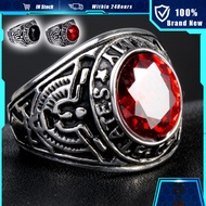 Ring for Men Rings for Men Multicolor Gemstone Letter Ring for Men Eagle Ring