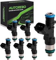 Fuel Injectors Set of 6 Compatible with Nissan Armada Frontier NV1500 Pathfinder Titan Xterra Suzuki