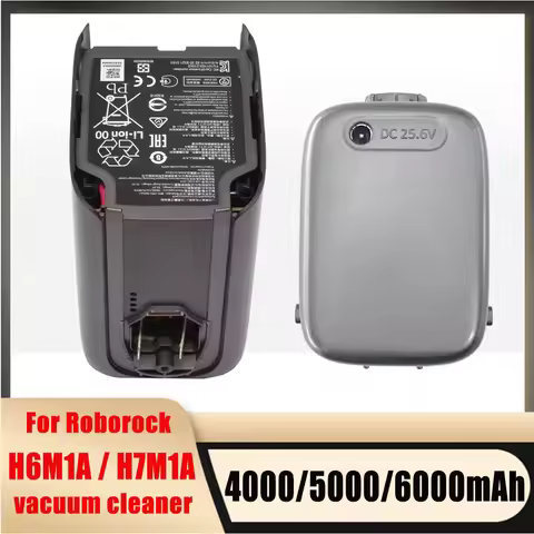 High Quality H6M1A H7M1A Battery 22.2V 6000mAh for Roborock H6 H7 Vacuum Cleaner Brand New Replaceme