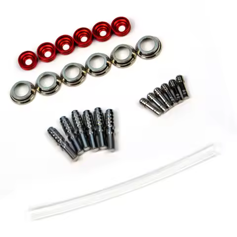 for MG 1/100 Sazabi ver ka Fin Funnel CJ Model Silver/Gold Muzzle Thruster Set
