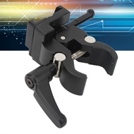 Camera V Mount Clamp  Battery Adapter Augment Friction 12mm To 45mm Scratchproof with Non Slip Rubbe