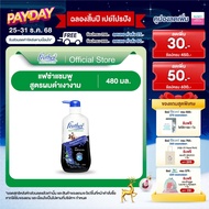 แชมพูแฟซ่าผมดำเงางาม 480มล. Feather Black & Shine Shampoo 480 ml. แชมพูสารสกัดจากอัญชัญ บำรุงผมดำเงา